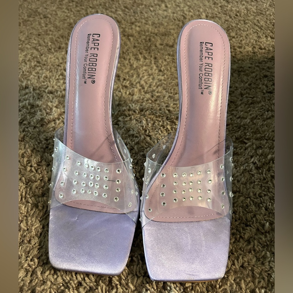 Purple heels